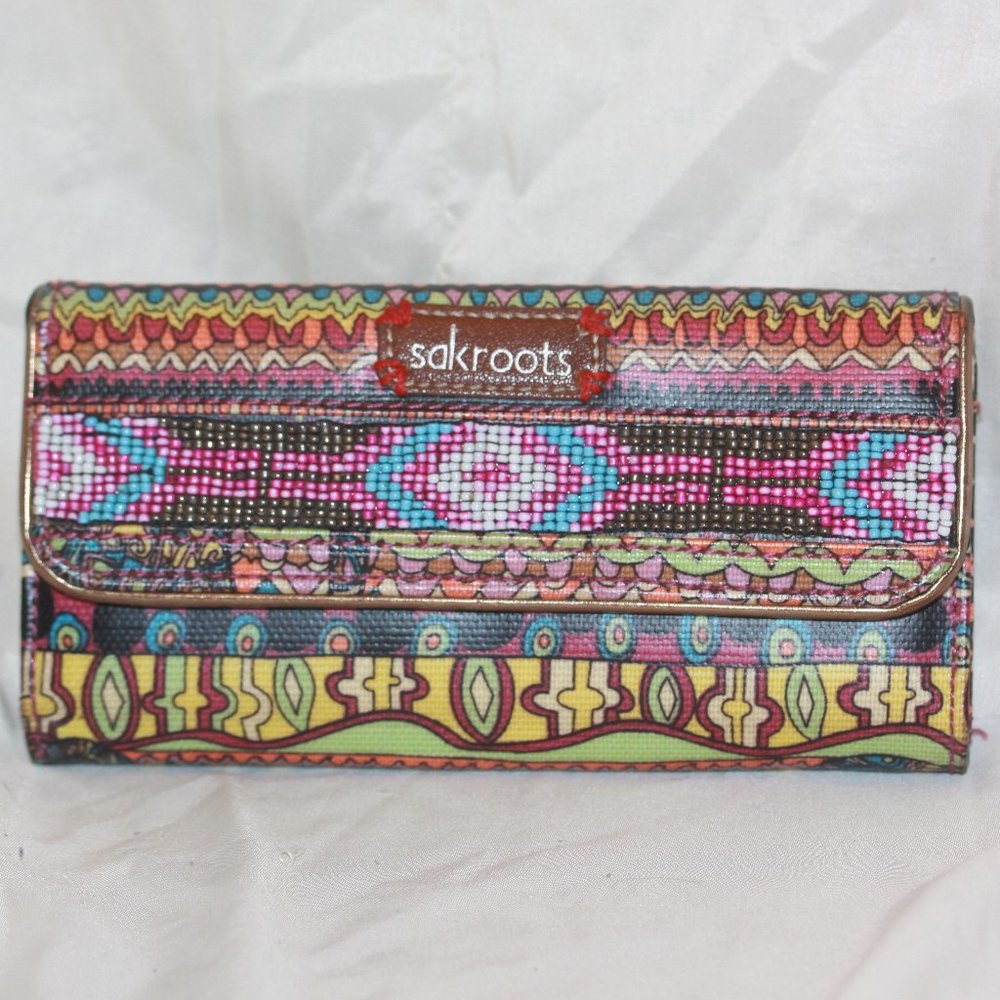 Sakroots Beaded Wallet
